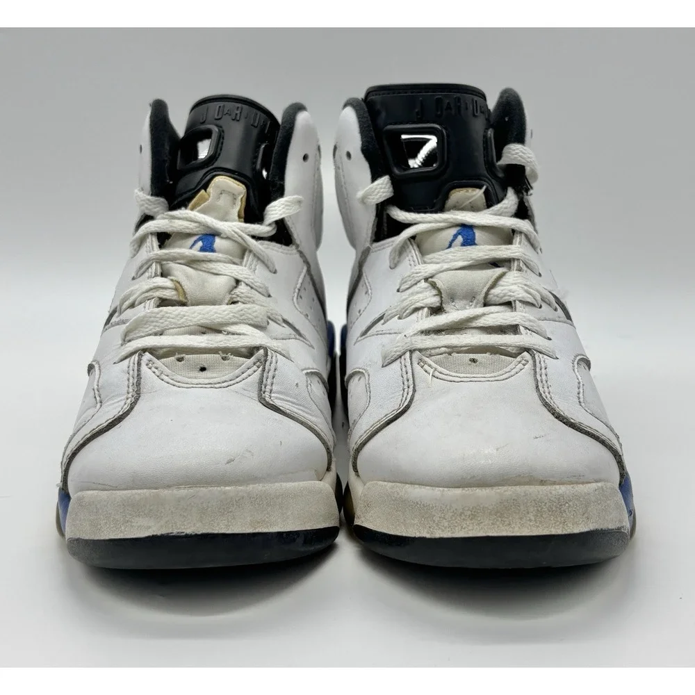 Nike Air Jordan Retro 6 BG GS Sport‎ Blue 384665 107 For Restoration Only